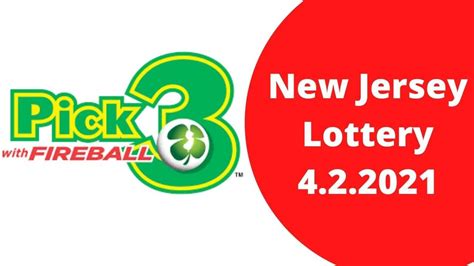 nj lottery results for today